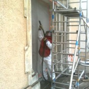 Sablage porche d'entrée