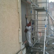 Sablage porche d'entrée